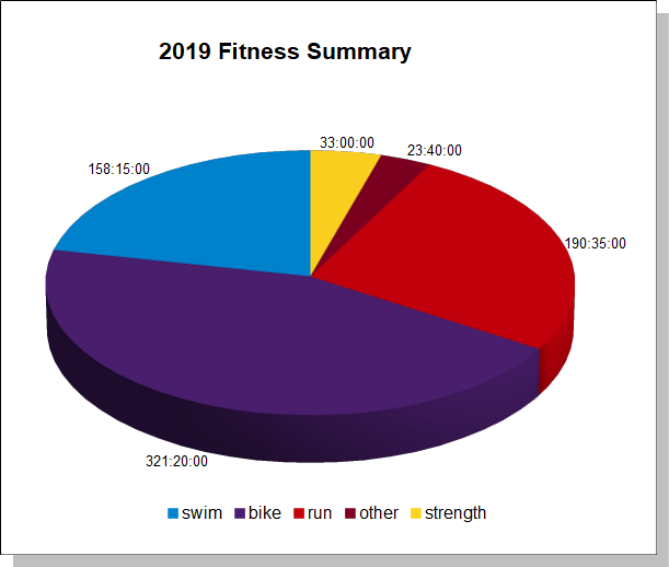 2019 Fitness Summary